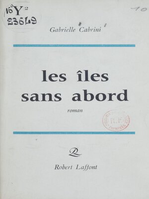 cover image of Les îles sans abord